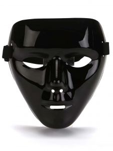 Maska černá -obličej  (90)