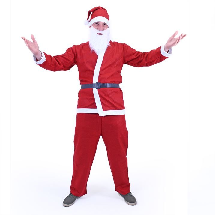 Kostým - Santa - bez vousů - UNI