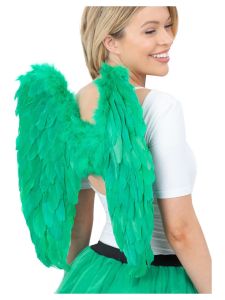 Křídla andělská zelená
