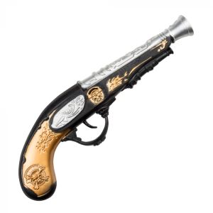 Pirátská pistole zlatočerná  (65)