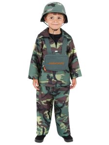 Dětský kostým - Army Parašutista - M (86-C)