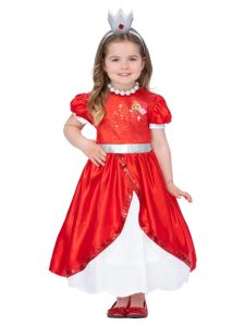 Dětský kostým - Princezna červená - M (85-C)