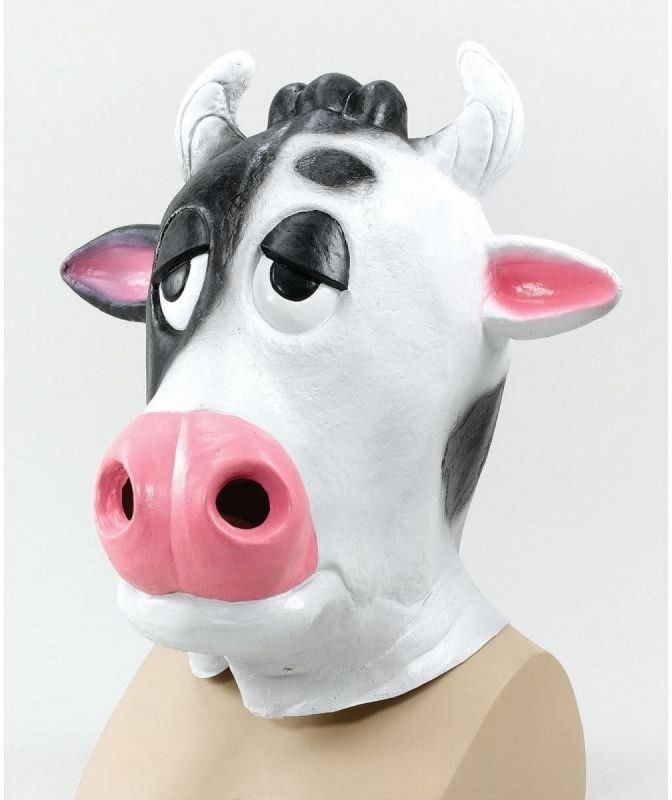 Maska kravička latex (89)