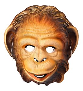 Maska opice plast (90)