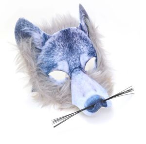 Maska vlk s chlupy  (90)