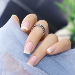 Nehty nalepovací na ruce růžové 24ks (10-H)