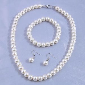 Sada perel  náhrdelník, náramek a náušnice (92)