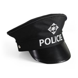 Čepice policie černá - (19-C)