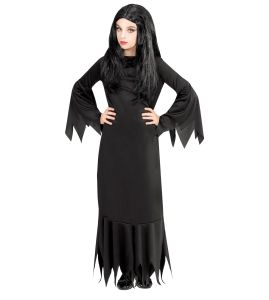Dětský kostým - Čarodějnice černá -140cm (85-E)
