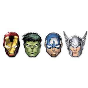 Masky "Avengers", 6 ks