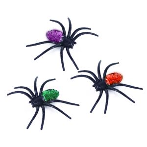 Pavouci s třpytkami 6ks (92)